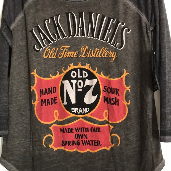 LAST 1 - NEW Graphic Jack Daniels top - Picture 3 of 7